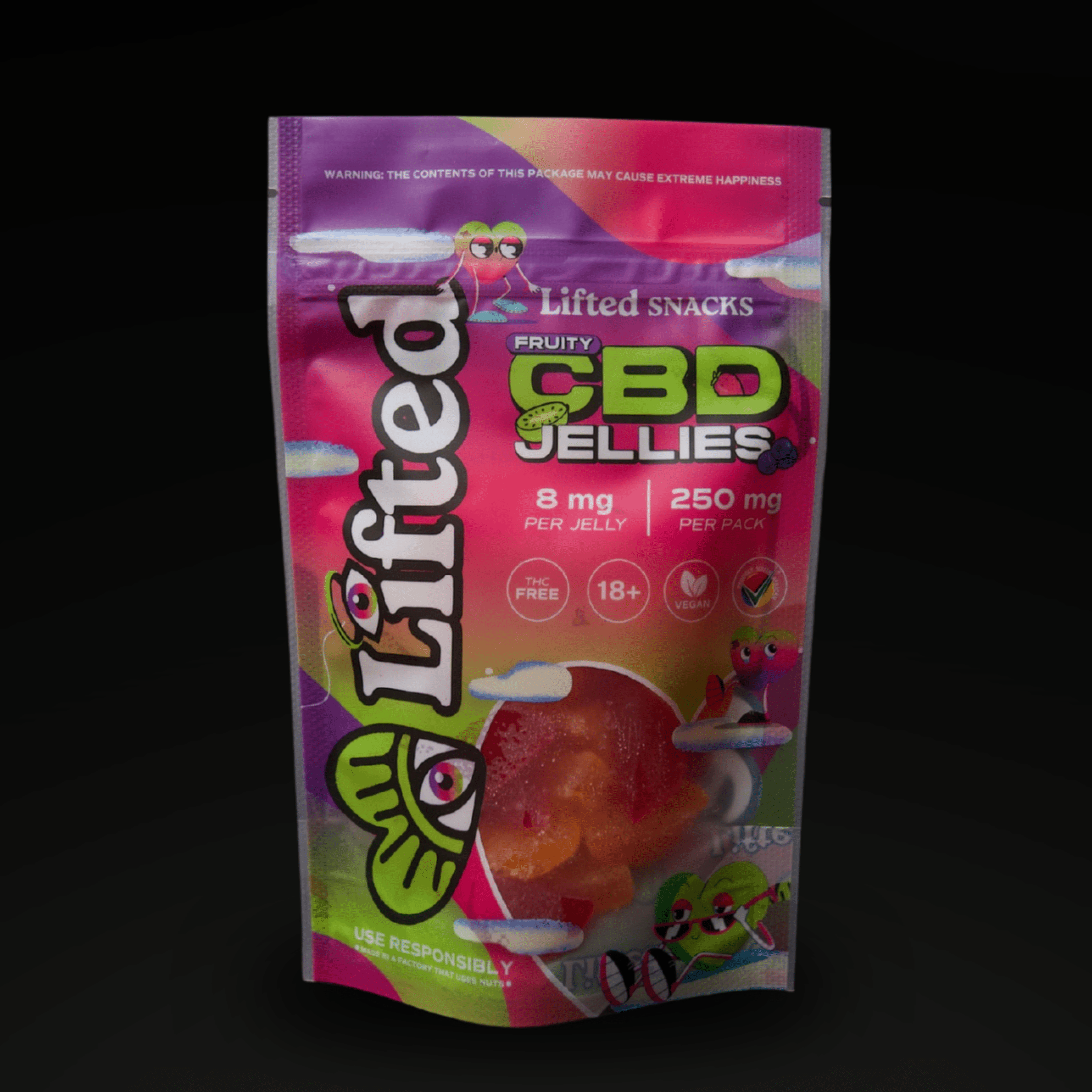 CBD Sugar Coated Gummies 250 mg - Image 3