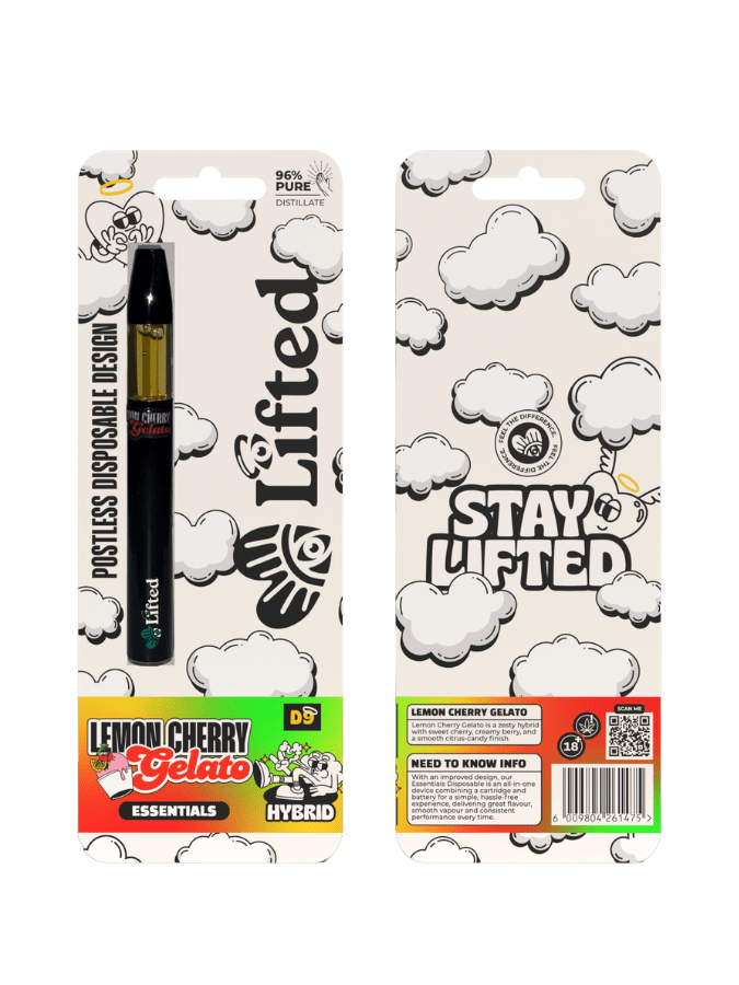 1ml Lemon Cherry Gelato Disposable Vape