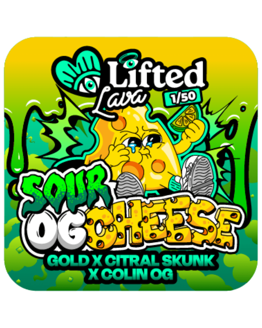 Lifted OG Cheese Live Rosin 1g